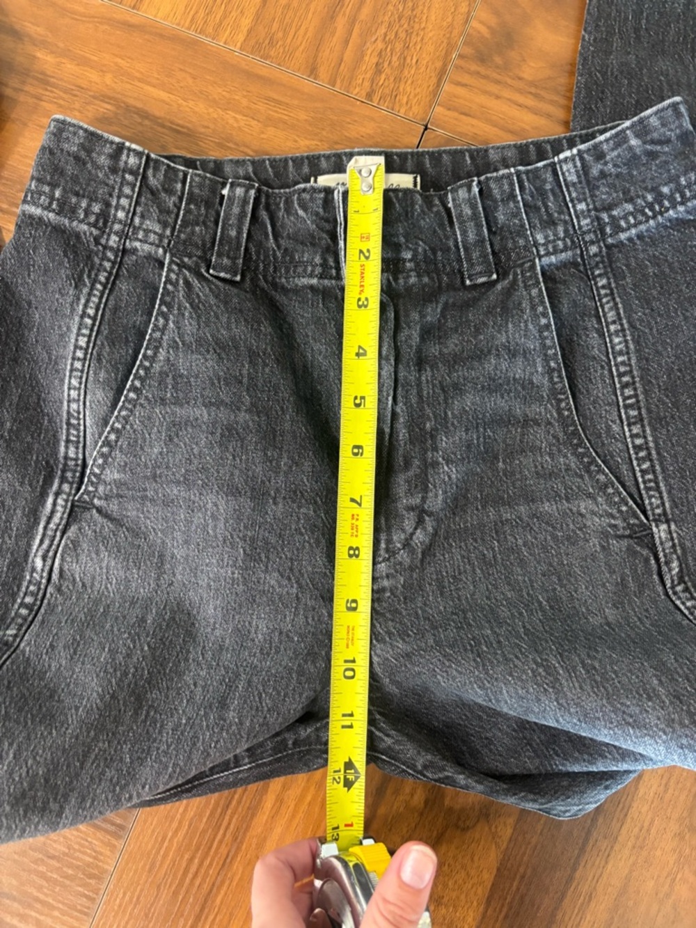 Madewell tapered denim trousers Black - Picture 14 of 15